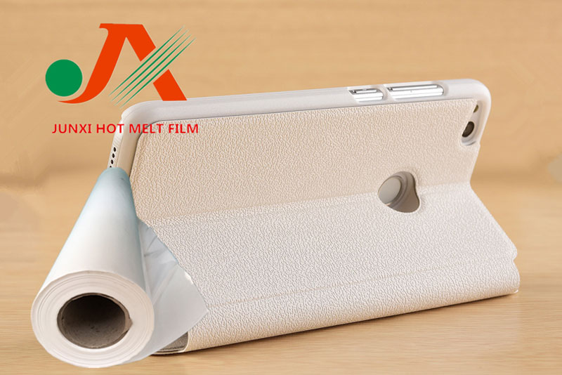 手机保护套仿纤复热熔胶?背不q胶热熔胶膜